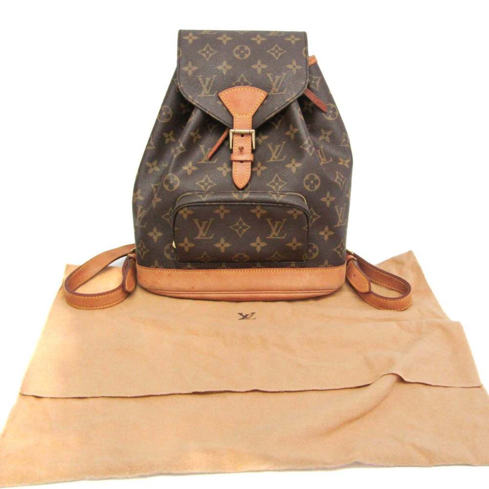 LOUIS VUITTON Brown Monogram Backpack - Picture 2 of 16